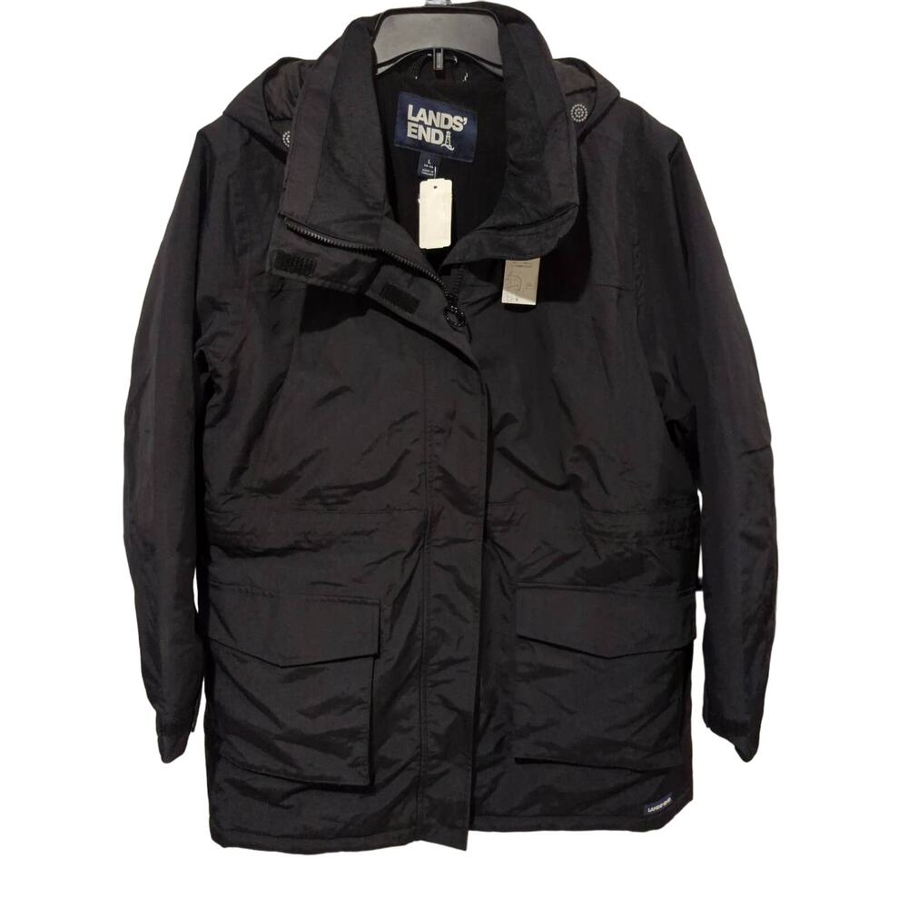 NWT Lands End Jacket, Waterproof, L
